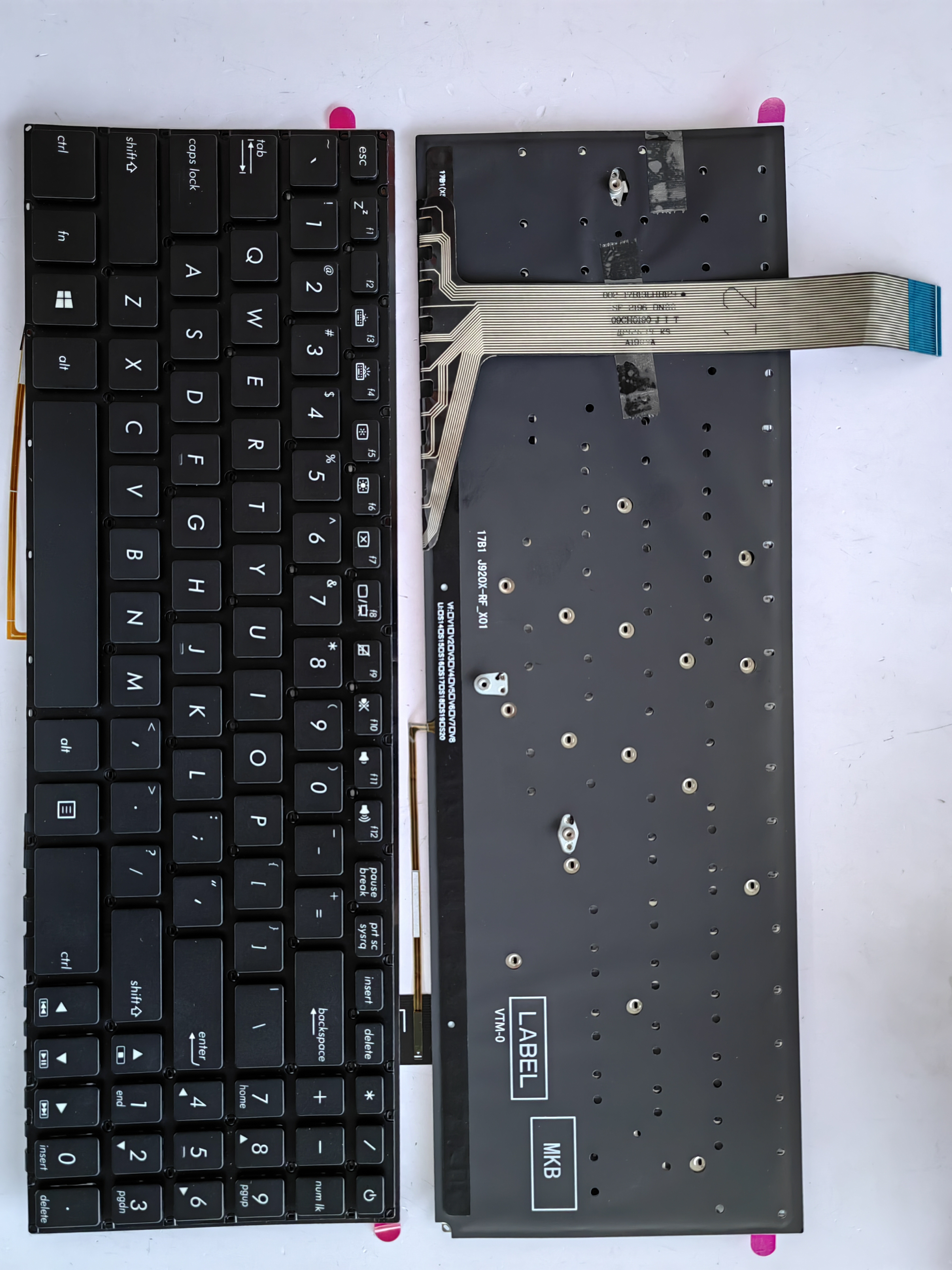 Picture of New Replacement Laptop Keyboard For ASUS YX570/FX570/X570Z/F570U BLACK Backlit (OEM) US Layout